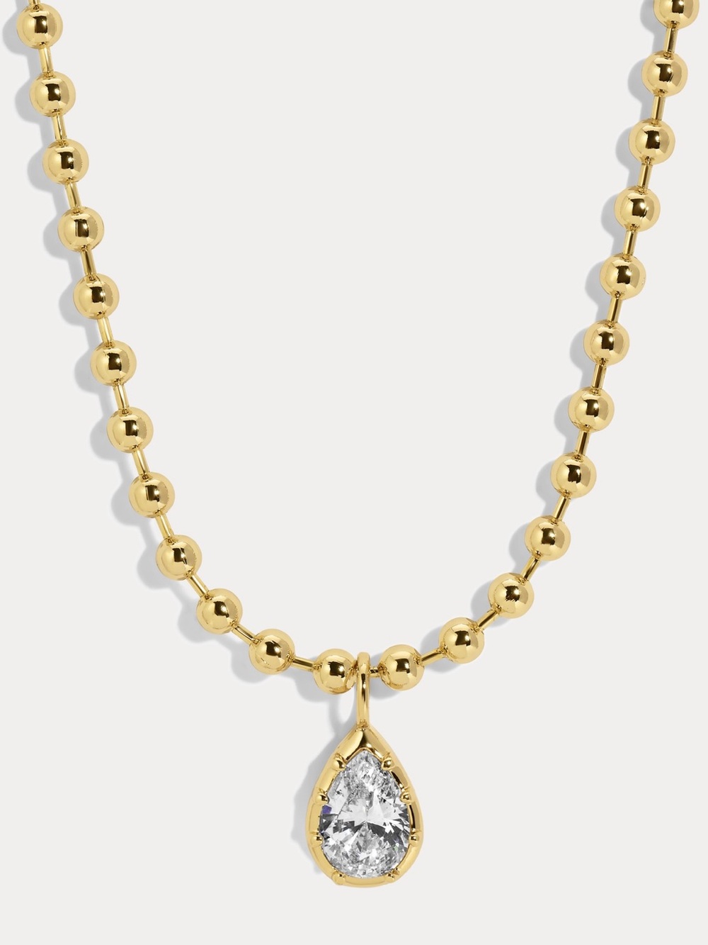 Lili Claspe Cleo Pear Necklace